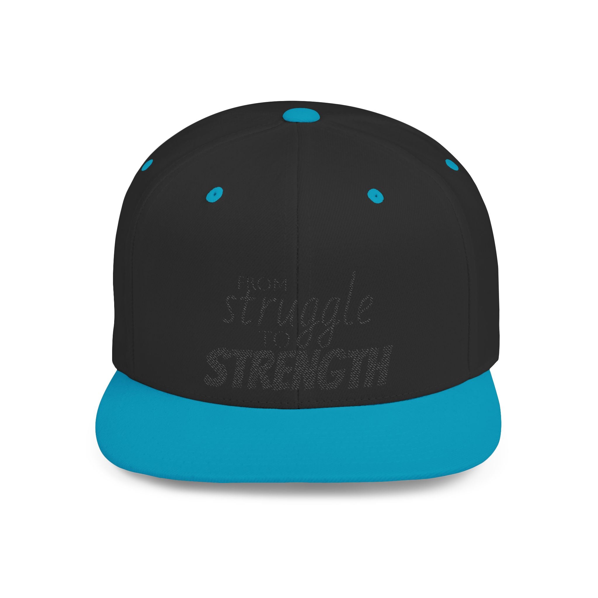 Empowering Snapback Hat, From Struggle to Strength Cap, Motivational Gift, Casual Wear, Inspirational Fashion, Unique Personal Reminder