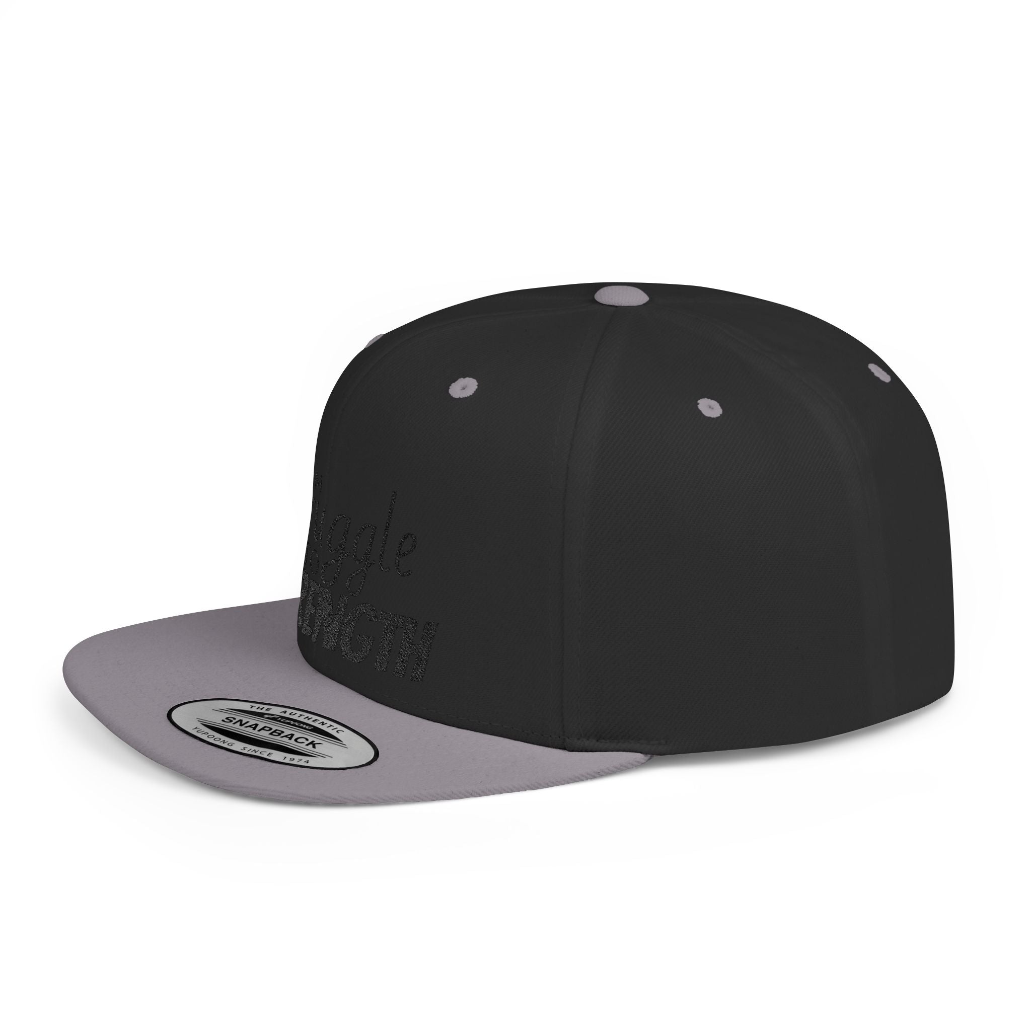 Empowering Snapback Hat, From Struggle to Strength Cap, Motivational Gift, Casual Wear, Inspirational Fashion, Unique Personal Reminder