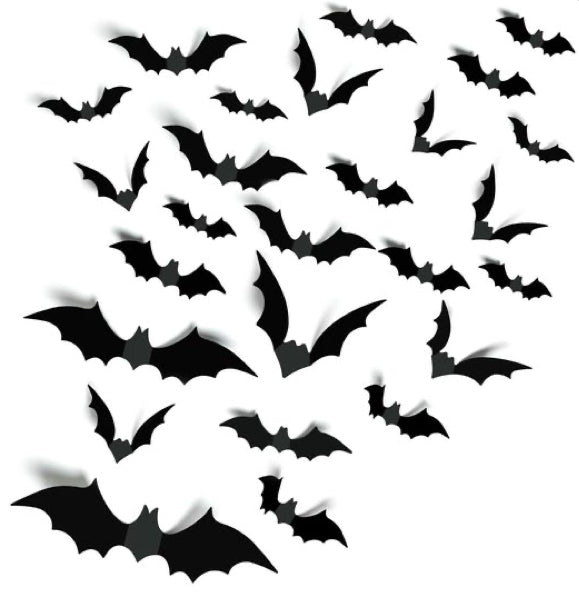 Spooky Bat Window Cutouts – Easy DIY Halloween PDF Craft